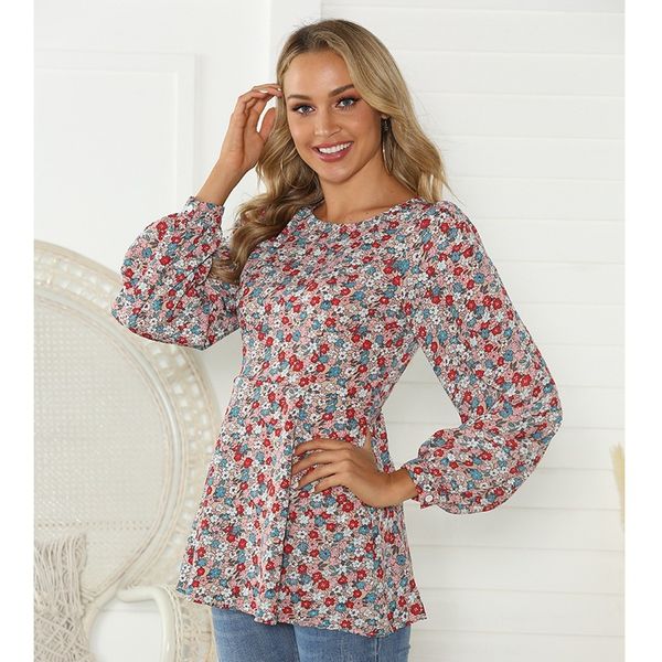 2020 autumn and winter honey comb 100% cotton design loose round neck printed long sleeve women's t-shirt, White
2020 autumn and winter honey comb 100% cotton design loose round neck printed long sleeve women's t-shirt, White