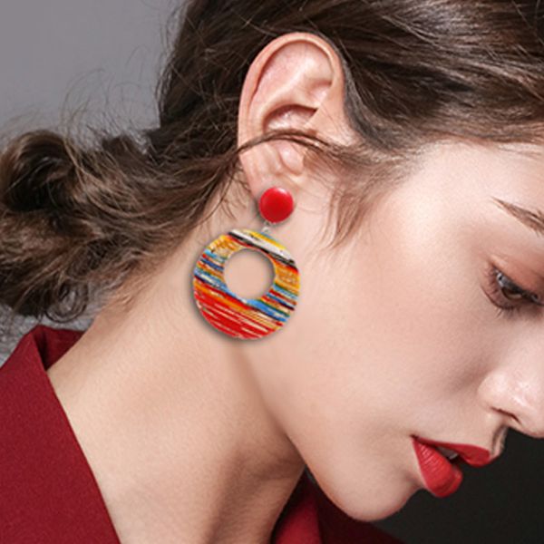 dangle & chandelier vintage leopard earrings 2021 fashion jewelry multicolor for women round statement geometric earring female accessories, Silver
dangle & chandelier vintage leopard earrings 2021 fashion jewelry multicolor for women round statement geometric earring female accessories, Silver