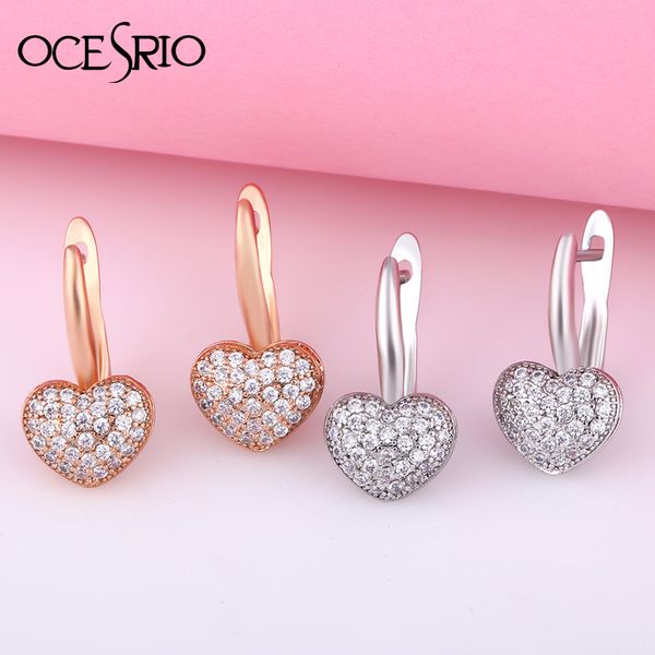 ocesrio fashion 585 gold earrings with stone party jewelry zircon dangle silver color heart earrings women gift ers-s18
ocesrio fashion 585 gold earrings with stone party jewelry zircon dangle silver color heart earrings women gift ers-s18