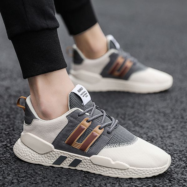 new color fly weave breathable mesh surface sports mountaineering leisure running men's shoes, Black
new color fly weave breathable mesh surface sports mountaineering leisure running men's shoes, Black
