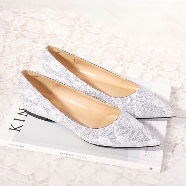 wed2020 pink wedding gold lace pointed single women's decent sequins shallow mouth flat heel bridal banquet shoes, Black
wed2020 pink wedding gold lace pointed single women's decent sequins shallow mouth flat heel bridal banquet shoes, Black