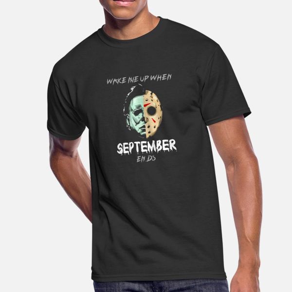 michael myers jason voorhees mask style wake me up t shirt men print short sleeve size s-3xl unique famous humor summer style unique shirt
michael myers jason voorhees mask style wake me up t shirt men print short sleeve size s-3xl unique famous humor summer style unique shirt
