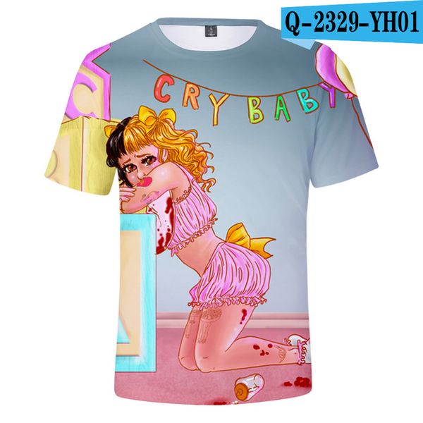 cry baby melanie martinez cotton elling brand 3d print shirts plus size horror humor men clothing
cry baby melanie martinez cotton elling brand 3d print shirts plus size horror humor men clothing