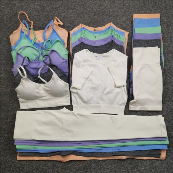 3/4pcs yoga set workout seamless women sportswear gym clothing sports suits fitness short sleeve crop high waist leggings, White;red
3/4pcs yoga set workout seamless women sportswear gym clothing sports suits fitness short sleeve crop high waist leggings, White;red