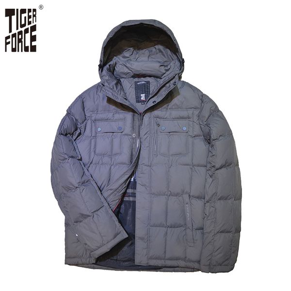 tiger force 2020 men fashion padded jacket winter jacket men polyester coat parka with hood solid zipper 7696, Black
tiger force 2020 men fashion padded jacket winter jacket men polyester coat parka with hood solid zipper 7696, Black