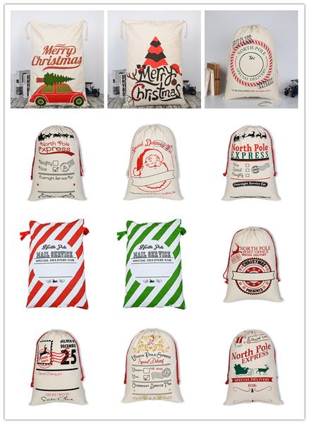 19 patterns santa sacks christmas canvas bags 19.7*27.5 inch goody gift bags for christmas present canvas stocking with drawstrings a11
19 patterns santa sacks christmas canvas bags 19.7*27.5 inch goody gift bags for christmas present canvas stocking with drawstrings a11