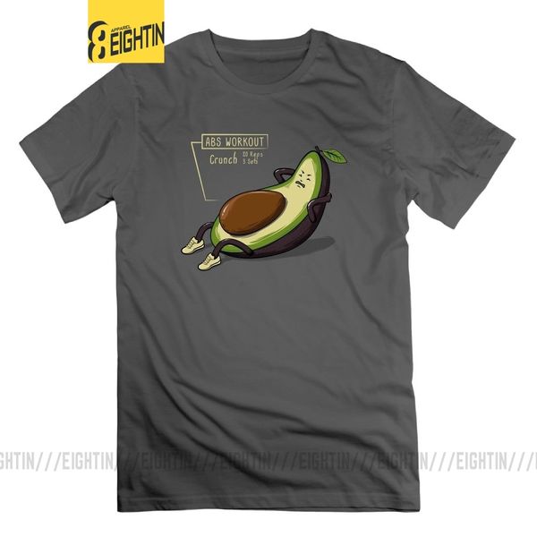 avocado abs workout tees short sleeves t shirts crewneck casual men's funny pure cotton party t-shirt
avocado abs workout tees short sleeves t shirts crewneck casual men's funny pure cotton party t-shirt