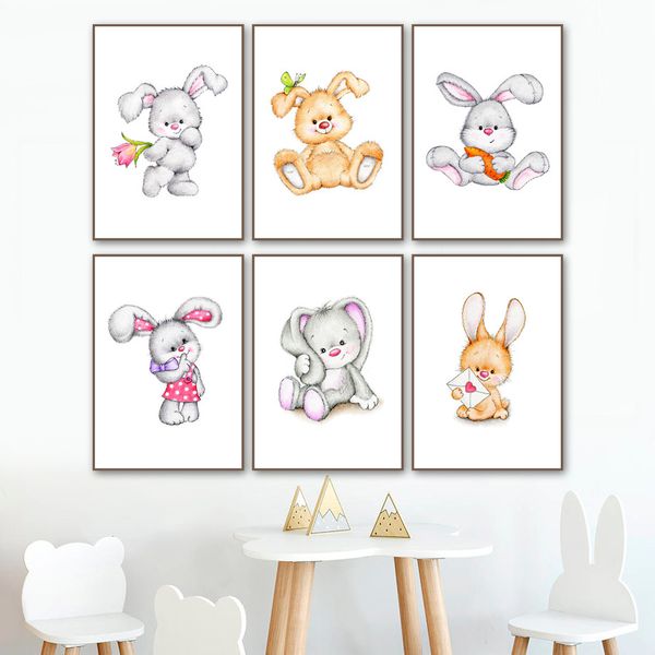 cute rabbit carrot flower butterfly wall art canvas painting nordic posters and prints wall pictures baby kids room home decor
cute rabbit carrot flower butterfly wall art canvas painting nordic posters and prints wall pictures baby kids room home decor