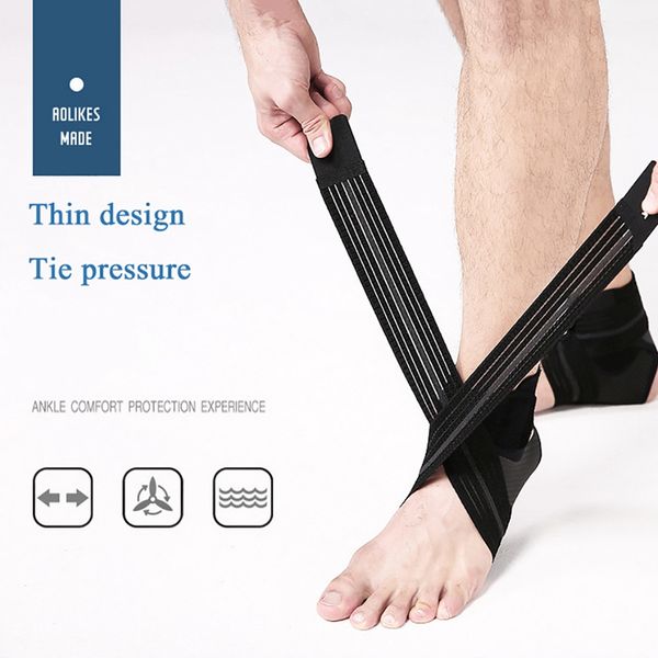 1pc sport ankle brace protector thin breathable compression sprain feet support wrap protection for right / left foot, Blue;black
1pc sport ankle brace protector thin breathable compression sprain feet support wrap protection for right / left foot, Blue;black