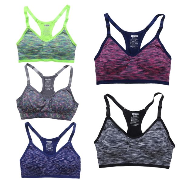 women breathable padded sling sports bra vest without steel ring gym fitness yoga running jogging, White;black
women breathable padded sling sports bra vest without steel ring gym fitness yoga running jogging, White;black