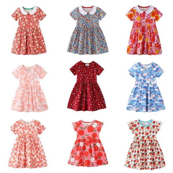 girl's dresses baby girls short sleeve clothes kids cotton casual children's floral summer, Red;yellow
girl's dresses baby girls short sleeve clothes kids cotton casual children's floral summer, Red;yellow