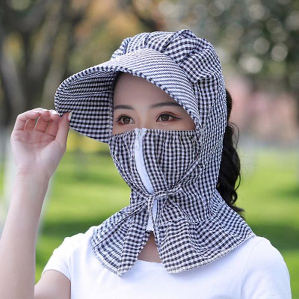30# removable sun hat women lady outdoor home zipper print protection peaked droplets caps, Blue;gray
30# removable sun hat women lady outdoor home zipper print protection peaked droplets caps, Blue;gray