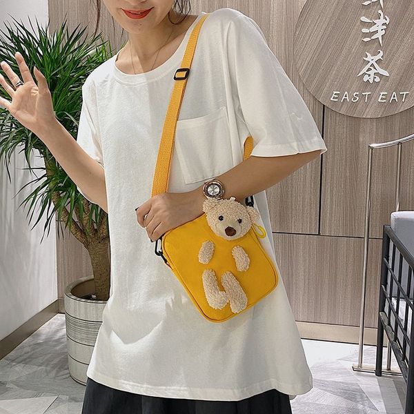 new lovely ladies make-up bag, cartoon bear zipper square messenger bag, 3-color choice
new lovely ladies make-up bag, cartoon bear zipper square messenger bag, 3-color choice