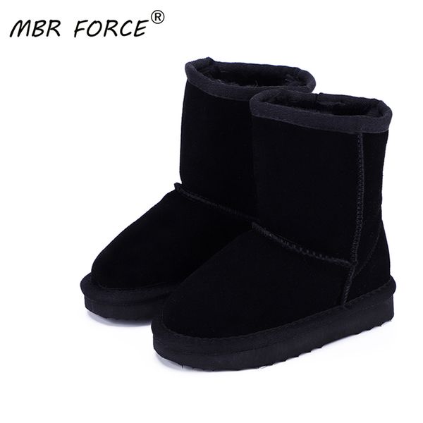 mbr force fashionable children warm snow boots winter boots genuine leather boys girls ankle fur shoes, Black;grey
mbr force fashionable children warm snow boots winter boots genuine leather boys girls ankle fur shoes, Black;grey