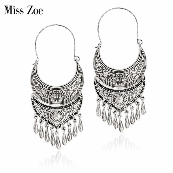 dangle & chandelier miss zoe vintage fashion water drop tassels earrings danglers bohemia antique boho jewelry beach holiday, Silver
dangle & chandelier miss zoe vintage fashion water drop tassels earrings danglers bohemia antique boho jewelry beach holiday, Silver