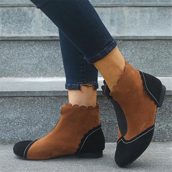 2020 ladies round toe flat martin boots plus size 35-43 retro mixed colors flock woman ankle boots female comfort work shoes, Black
2020 ladies round toe flat martin boots plus size 35-43 retro mixed colors flock woman ankle boots female comfort work shoes, Black