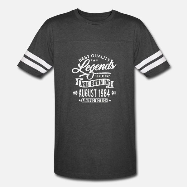 legends born in august 1984 t shirt men personalized cotton euro size s-3xl cool fitness humor summer style vintage shirt, White;black
legends born in august 1984 t shirt men personalized cotton euro size s-3xl cool fitness humor summer style vintage shirt, White;black