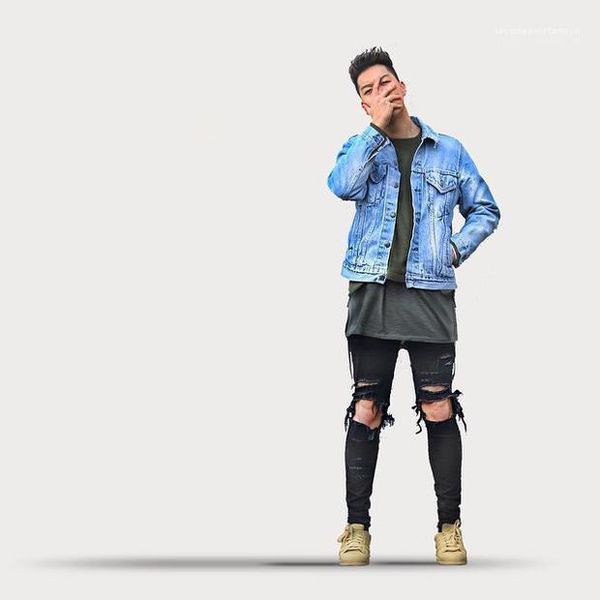 black skinny pockets designer jean zipper pencil pants mens designer hole jeans high street light blue
black skinny pockets designer jean zipper pencil pants mens designer hole jeans high street light blue