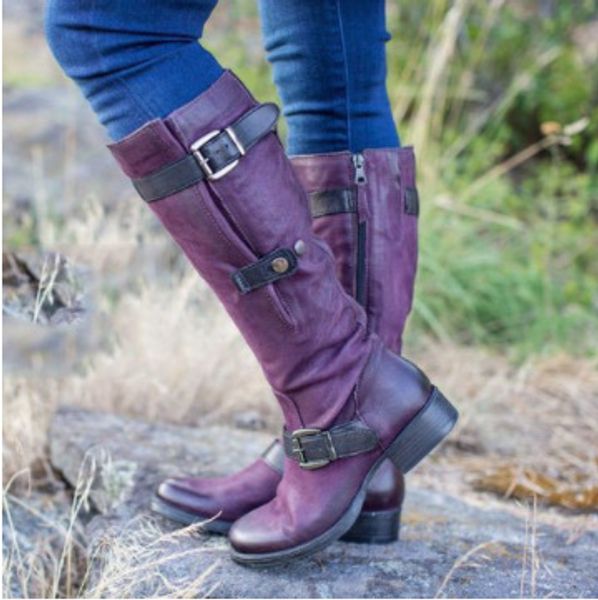 new women leather boots knee high boots low heels slim long black brown lady winter warm motorcycle high quality
new women leather boots knee high boots low heels slim long black brown lady winter warm motorcycle high quality