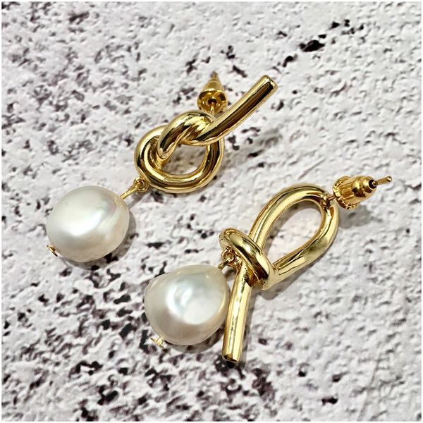 new bohemian gold color irregular freshwater pearl dangle earrings for women mothers gifts fashion wedding geometric drop earring with box, White
new bohemian gold color irregular freshwater pearl dangle earrings for women mothers gifts fashion wedding geometric drop earring with box, White