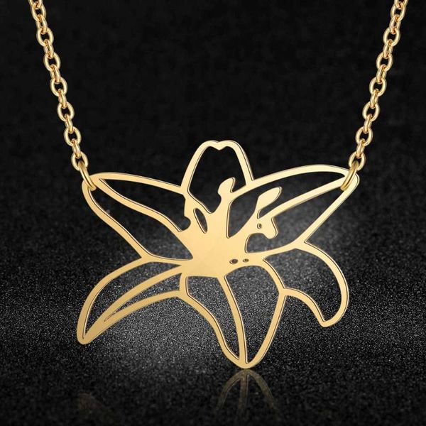 unique plumeria necklace lavixmia italy design 100% stainless steel necklaces for women super fashion jewelry special gift, Silver
unique plumeria necklace lavixmia italy design 100% stainless steel necklaces for women super fashion jewelry special gift, Silver
