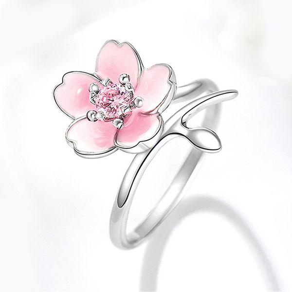 moonrocy silver color cz rings pink open jewelry party sweet wedding crystal ring preppy style for women gift dropshipping, Slivery;golden 
moonrocy silver color cz rings pink open jewelry party sweet wedding crystal ring preppy style for women gift dropshipping, Slivery;golden