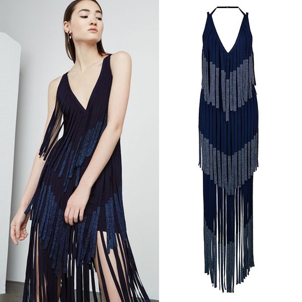 2021 latest designer hl v-neck mermaid prom dresses tassel appliqued beaded evening gown elegant long formal party bridesmaid costumes skirt, Black
2021 latest designer hl v-neck mermaid prom dresses tassel appliqued beaded evening gown elegant long formal party bridesmaid costumes skirt, Black