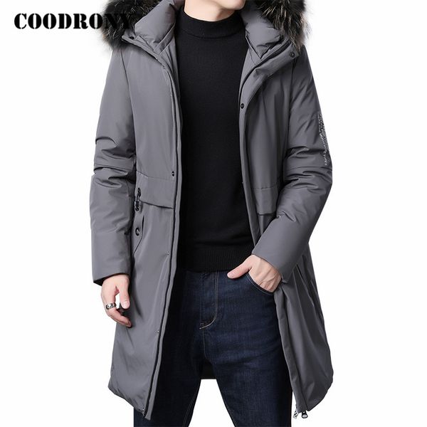 coodrony brand men's winter jacket fashion casual real fur collar hooded coat men long parka thick warm duck down jackets c8042, Black
coodrony brand men's winter jacket fashion casual real fur collar hooded coat men long parka thick warm duck down jackets c8042, Black