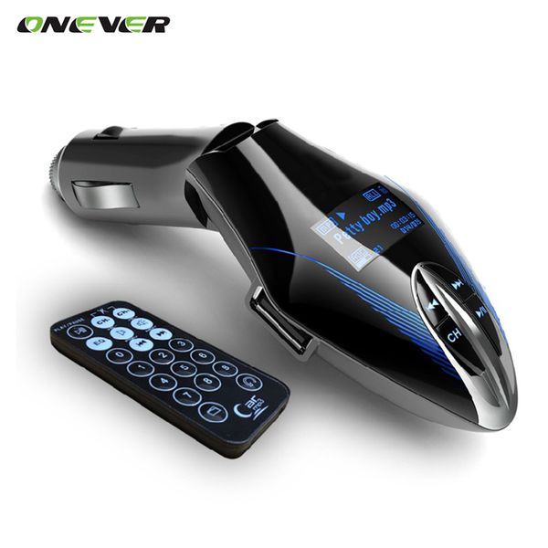 onever wireless fm transmitter car mp3 player 3 colors lcd screen car audio mp3 music player fm modulator with remote controller
onever wireless fm transmitter car mp3 player 3 colors lcd screen car audio mp3 music player fm modulator with remote controller