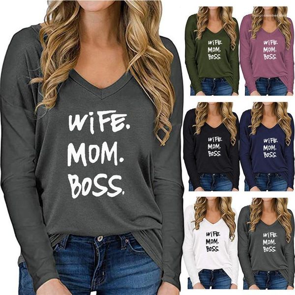 дизайнер повседневный tshirt сыпучие solid color letter printed v шеи топы плюс размер женская одежда dropshipping осень женщин, White
дизайнер повседневный tshirt сыпучие solid color letter printed v шеи топы плюс размер женская одежда dropshipping осень женщин, White