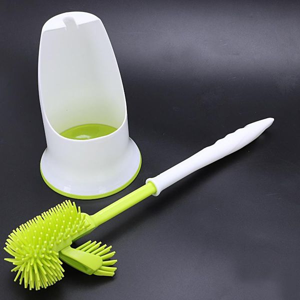 toilet brushes & holders double sided portable brush scrubbe soft nano clean bathroom cleaning tool decor accessories
toilet brushes & holders double sided portable brush scrubbe soft nano clean bathroom cleaning tool decor accessories