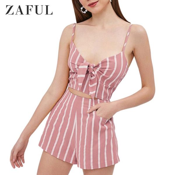 zaful new smocked knotted stripes and shorts set cropped set cami tie front suit summer women two piece, Gray
zaful new smocked knotted stripes and shorts set cropped set cami tie front suit summer women two piece, Gray