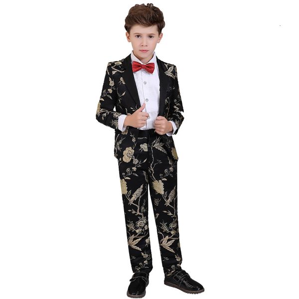 flower boys formal wedding dress suits children prom host piano performance costume kids blazer + pants with bowtie outfits f308, Blue
flower boys formal wedding dress suits children prom host piano performance costume kids blazer + pants with bowtie outfits f308, Blue