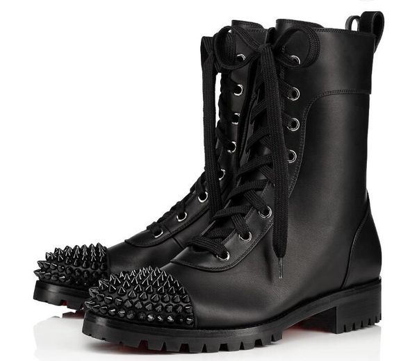 popular designer winter ts croc boots women red bottom ankle boots booties black calf leather with spikes red sole bottes motorcycle boots
popular designer winter ts croc boots women red bottom ankle boots booties black calf leather with spikes red sole bottes motorcycle boots