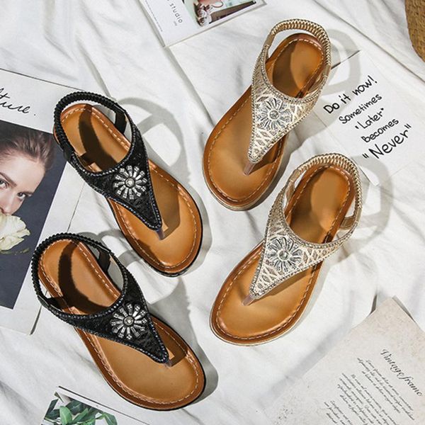 women non-slip sandals rhinestones flower euramerican fashion flat slippers for summer beach h9, Black
women non-slip sandals rhinestones flower euramerican fashion flat slippers for summer beach h9, Black
