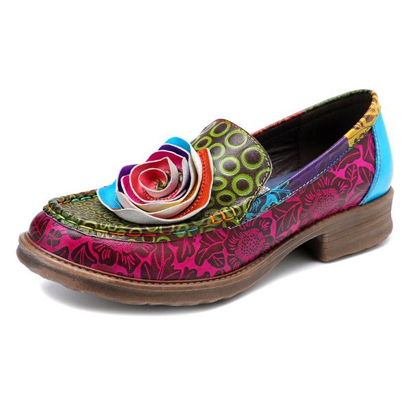 iliyah bohemian ethnic genuine leather flats color match handmade rose stitching casual slip on sandals flat shoes women flats, Black
iliyah bohemian ethnic genuine leather flats color match handmade rose stitching casual slip on sandals flat shoes women flats, Black