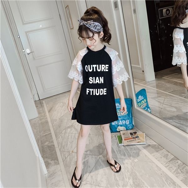 summer girls dress new arrival korean clothing lace half sleeve dress kids letter print dress children's sportswear long t shirt 0926, Red;yellow
summer girls dress new arrival korean clothing lace half sleeve dress kids letter print dress children's sportswear long t shirt 0926, Red;yellow