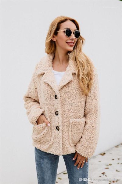 jackets casual loose long sleeve female outerwear winter womens designer panelled coat fashion solid lapel neck, Black;brown
jackets casual loose long sleeve female outerwear winter womens designer panelled coat fashion solid lapel neck, Black;brown