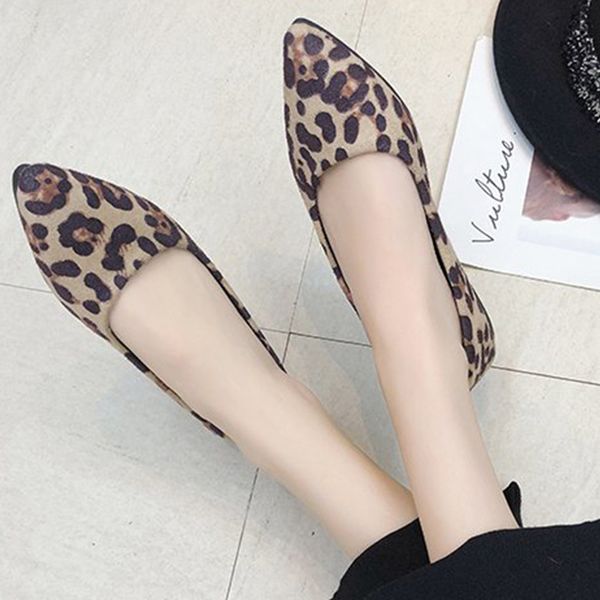 leopard women flat loafer 2020 summer shoes women's fashion flock pointed toe woman ladies shallow slip on comfortable footwear, Black
leopard women flat loafer 2020 summer shoes women's fashion flock pointed toe woman ladies shallow slip on comfortable footwear, Black