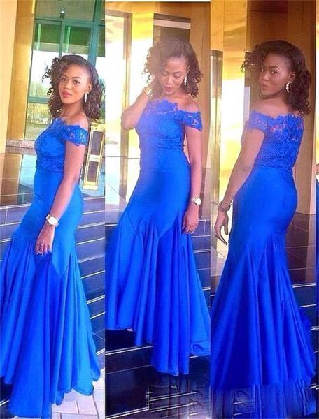 aso ebi styles dresses evening wear mermaid royal blue off the shoulder lace prom gowns long maid of honor bridesmaid dress, White;pink
aso ebi styles dresses evening wear mermaid royal blue off the shoulder lace prom gowns long maid of honor bridesmaid dress, White;pink