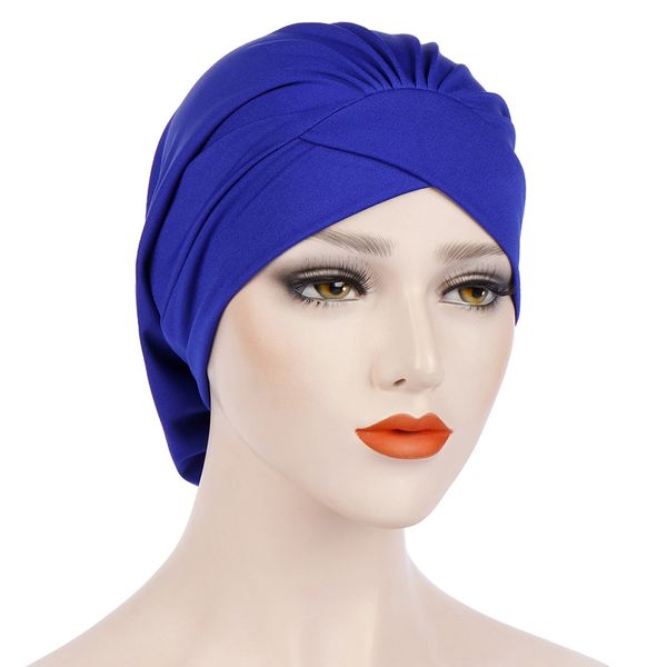 beanie/skull caps fashion women muslim cap solid color forehead cross pleated turban female elegant head scarf headwrap hair accessories, Blue;gray
beanie/skull caps fashion women muslim cap solid color forehead cross pleated turban female elegant head scarf headwrap hair accessories, Blue;gray