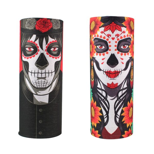 multifunctional outdoor new halloween magic seamless sacrf quick dry sunshade sweatband hairband snood scarf face mask neck scarf bandana, Black;white
multifunctional outdoor new halloween magic seamless sacrf quick dry sunshade sweatband hairband snood scarf face mask neck scarf bandana, Black;white