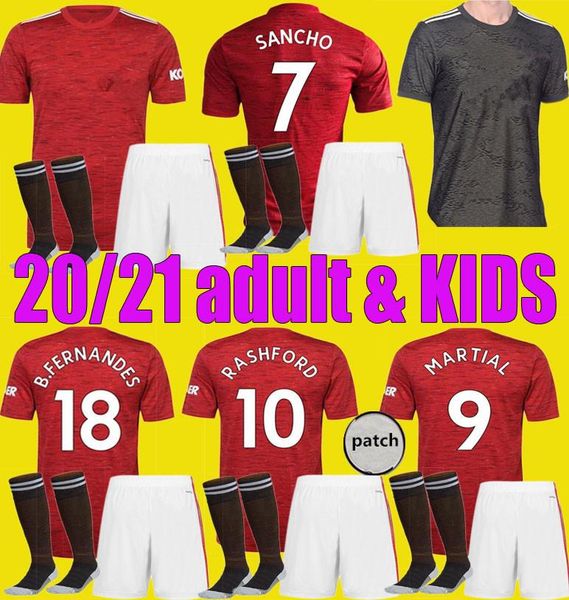 man child 2020 2021 sancho bruno fernandes manchester soccer united jerseys kit 20 21 rashford football shirt utd kids set uniforms, Black;yellow
man child 2020 2021 sancho bruno fernandes manchester soccer united jerseys kit 20 21 rashford football shirt utd kids set uniforms, Black;yellow
