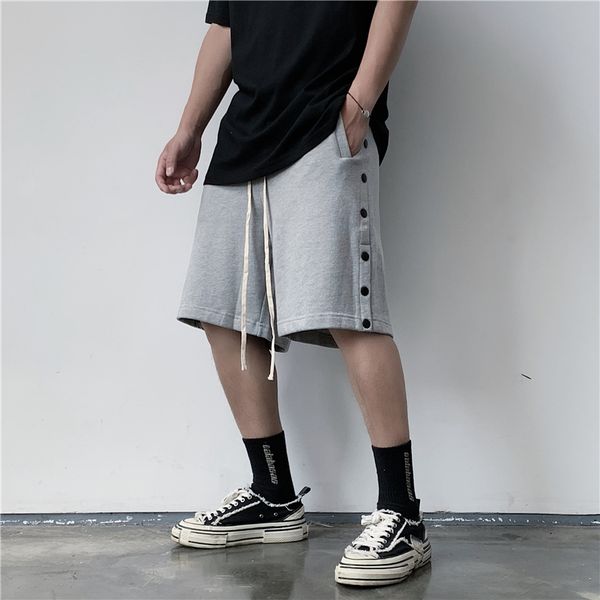 yifoison skateboard shorts fashion ins side button sports short hip hop mens beach shorts, White;black
yifoison skateboard shorts fashion ins side button sports short hip hop mens beach shorts, White;black