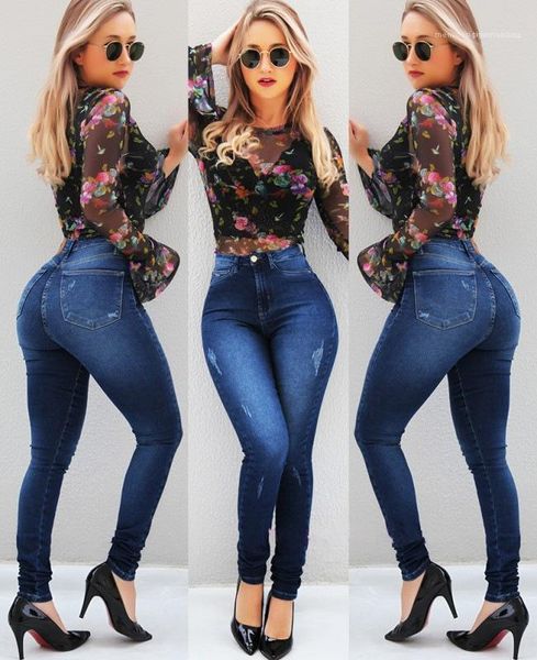apparel pencil pants womens summer jeans pockets solid color button female clothing fashion solid color casual, Blue
apparel pencil pants womens summer jeans pockets solid color button female clothing fashion solid color casual, Blue