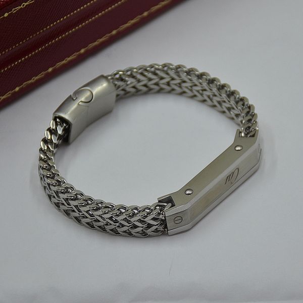 luxury man bracelets titanium metal woven bracelets with cartler branding jewelry charm bracelet mens wear pulseira as gift, Golden;silver
luxury man bracelets titanium metal woven bracelets with cartler branding jewelry charm bracelet mens wear pulseira as gift, Golden;silver