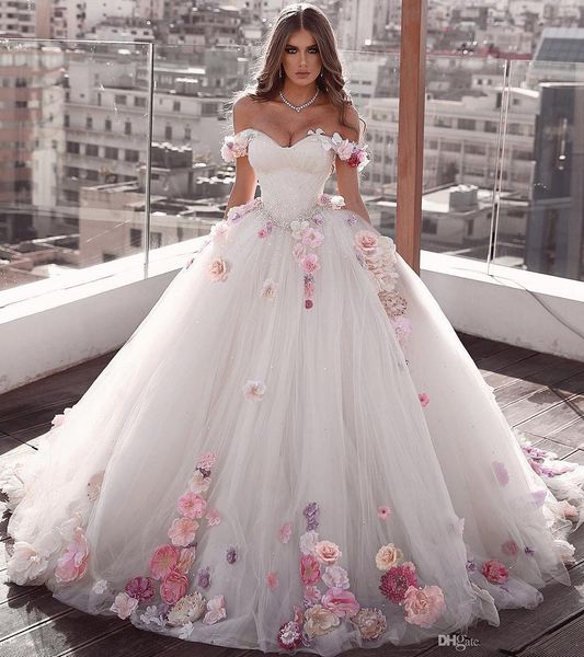 Off Shoulder Flowers prom Ball Gown Beaded Quinceanera Dress Lace Up Back Luxurious Pleated Tulle Sweet 15 Party Dresses
Off Shoulder Flowers prom Ball Gown Beaded Quinceanera Dress Lace Up Back Luxurious Pleated Tulle Sweet 15 Party Dresses