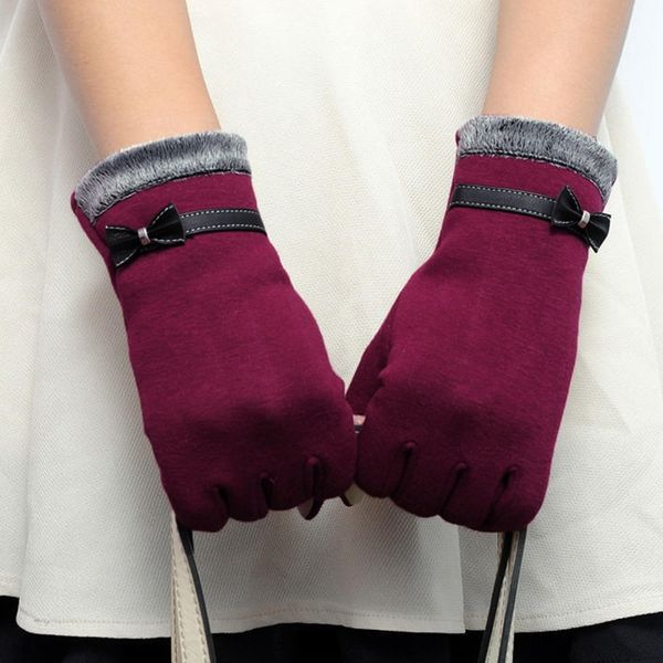 1 pair fashion autumn winter gloves for women suede warm comfortable mittens with bow plus velvet thick ladies gloves 8c1181, Blue;gray
1 pair fashion autumn winter gloves for women suede warm comfortable mittens with bow plus velvet thick ladies gloves 8c1181, Blue;gray