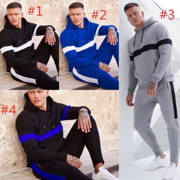 новые мужчины tracksuit одежда комплект с длинным рукавом толстовка с капюшоном топы брюки двухкусочного outfit зима теплой мода спортивного, White
новые мужчины tracksuit одежда комплект с длинным рукавом толстовка с капюшоном топы брюки двухкусочного outfit зима теплой мода спортивного, White