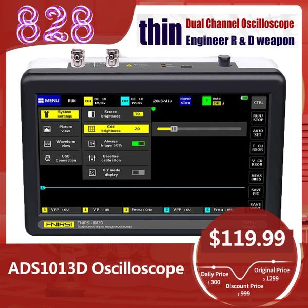 ads1013d oscilloscope 2 channels 100mhz band width 1gsa/s sampling rate oscilloscope with 7 inch color tft lcd touching screen
ads1013d oscilloscope 2 channels 100mhz band width 1gsa/s sampling rate oscilloscope with 7 inch color tft lcd touching screen